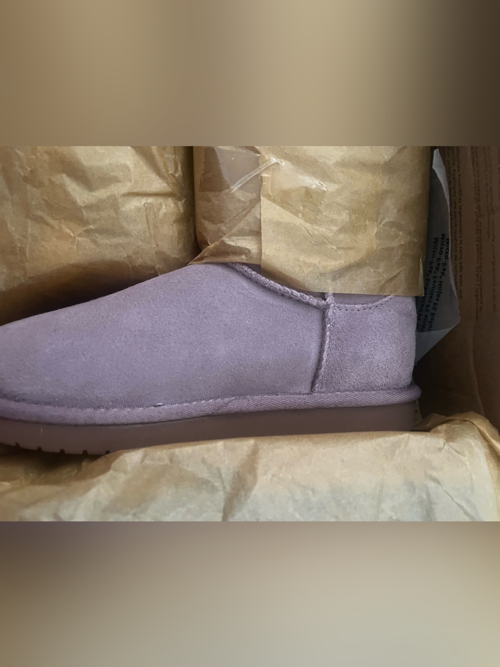 Koolaburra Lavender Suede Slip-On Slipper